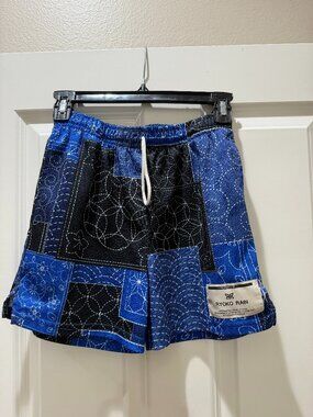 🏀 RYOKO RAIN Youth XL Shorts Sashiko Print 🏀